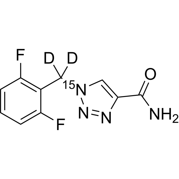 Rufinamide-15N,d2-1 2012598-91-1